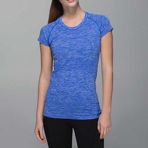 LULU SHORT SLEEVE WORKOUT TOP